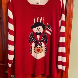 ⛄️⛄️ winter sale!! Quacker Factory sweater 3X